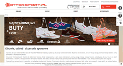 Desktop Screenshot of centersport.pl